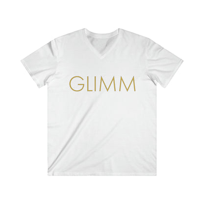 CB GLIMM, Men's Fitted V-Neck Short Sleeve Tee