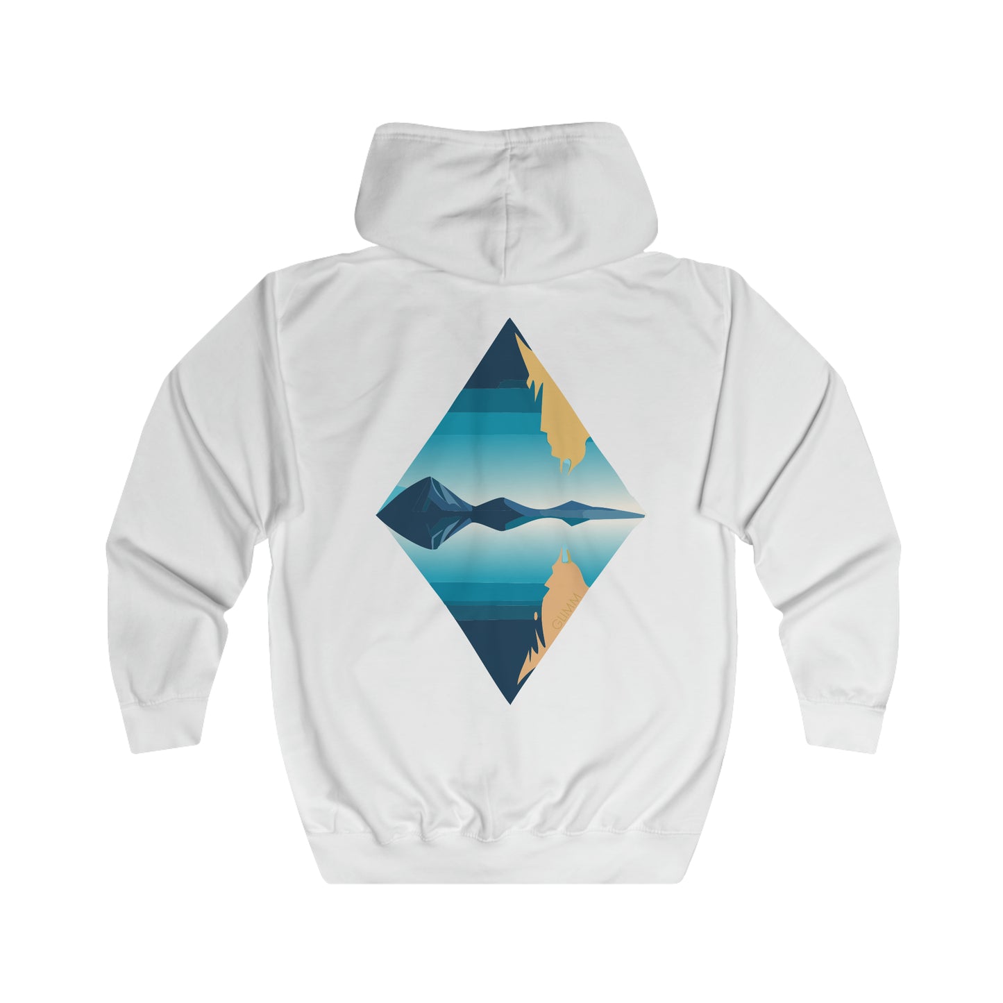 Diamond GLIMM, Full Zip Hoodie