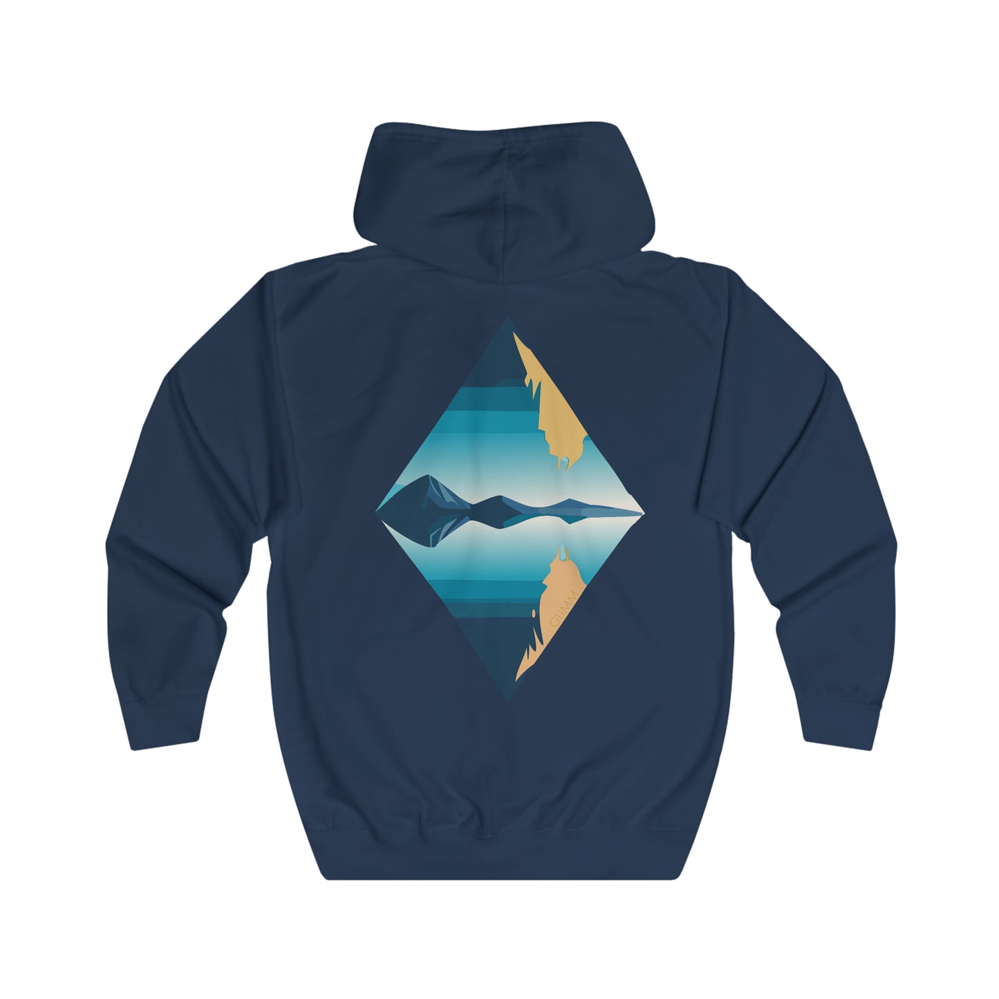 Diamond GLIMM, Full Zip Hoodie