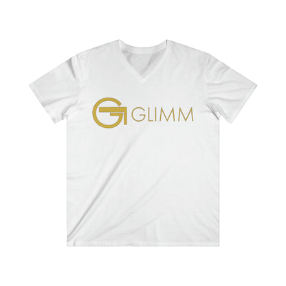 Colours GLIMM, Men's Fitted V-Neck Short Sleeve Tee