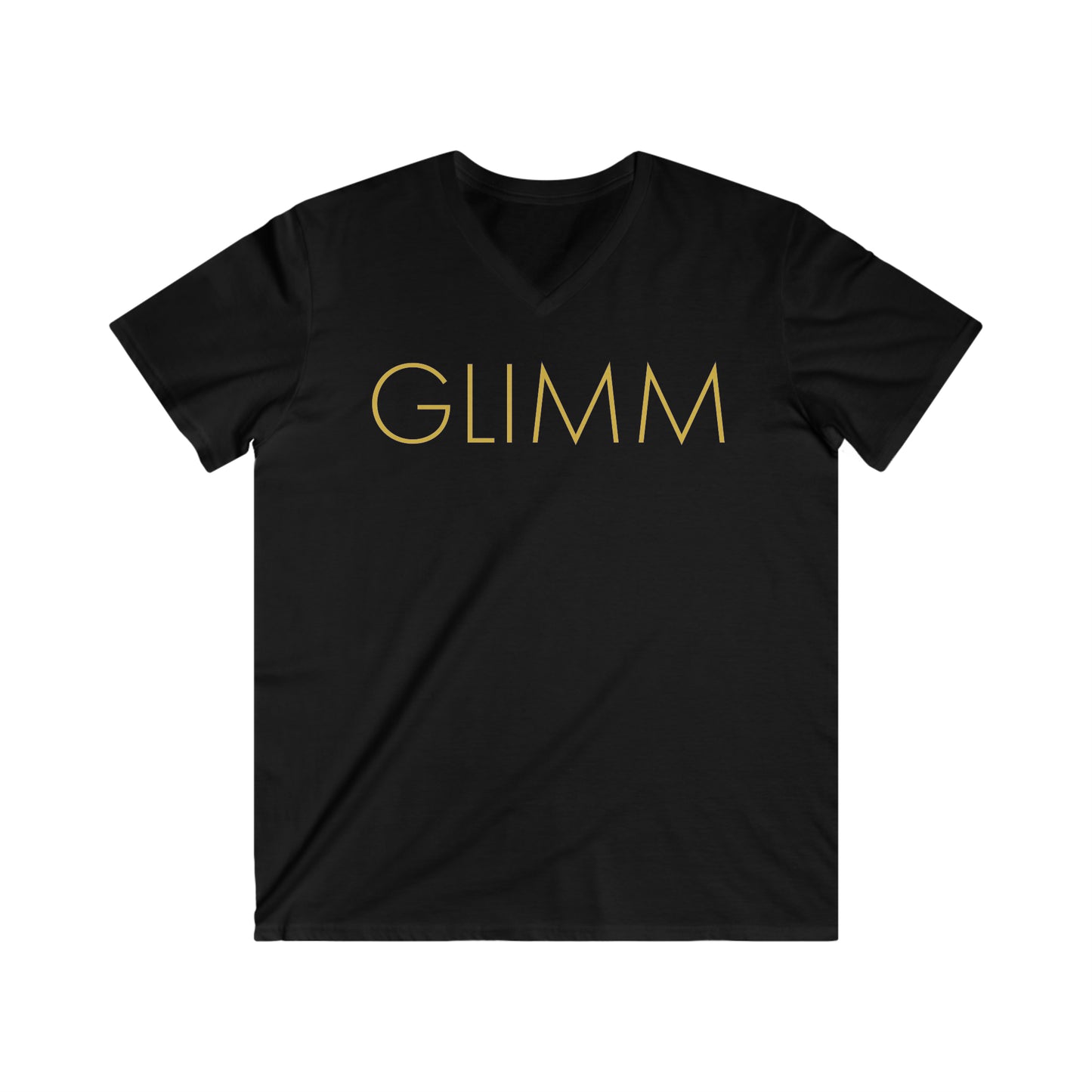 Girl GLIMMMen's Fitted V-Neck Short Sleeve Tee