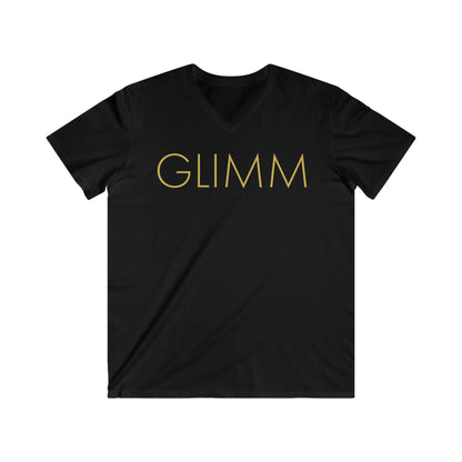 Girl GLIMMMen's Fitted V-Neck Short Sleeve Tee