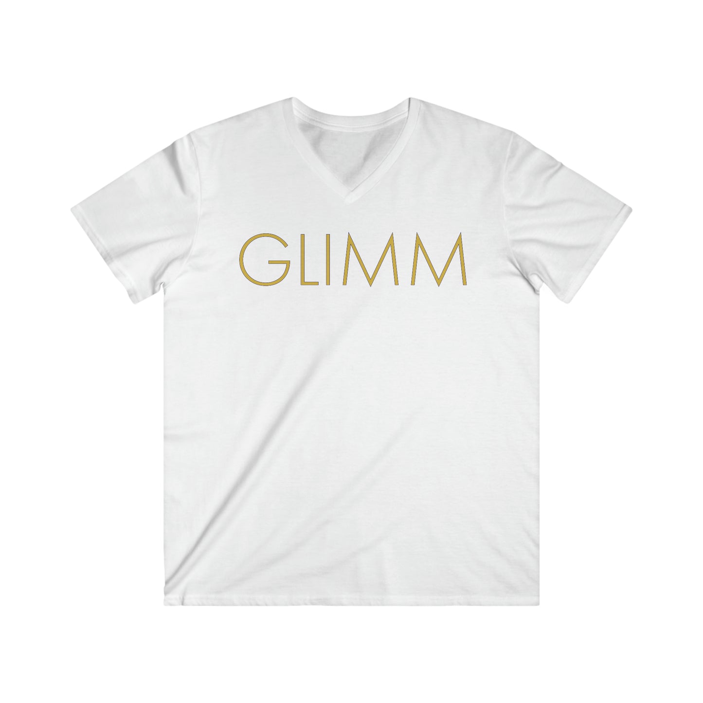 Girl GLIMMMen's Fitted V-Neck Short Sleeve Tee