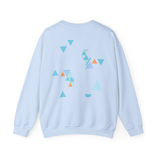 Triangle GLIMM, Heavy Blend™ Crewneck Sweatshirt